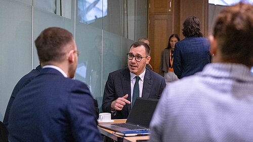Tom Gordon MP in Parliament